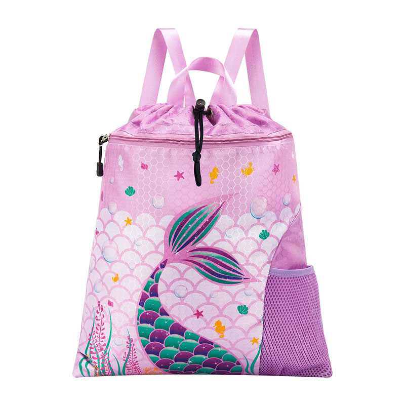 Mermaid Gym Drawstring Poltsa salgai beroa